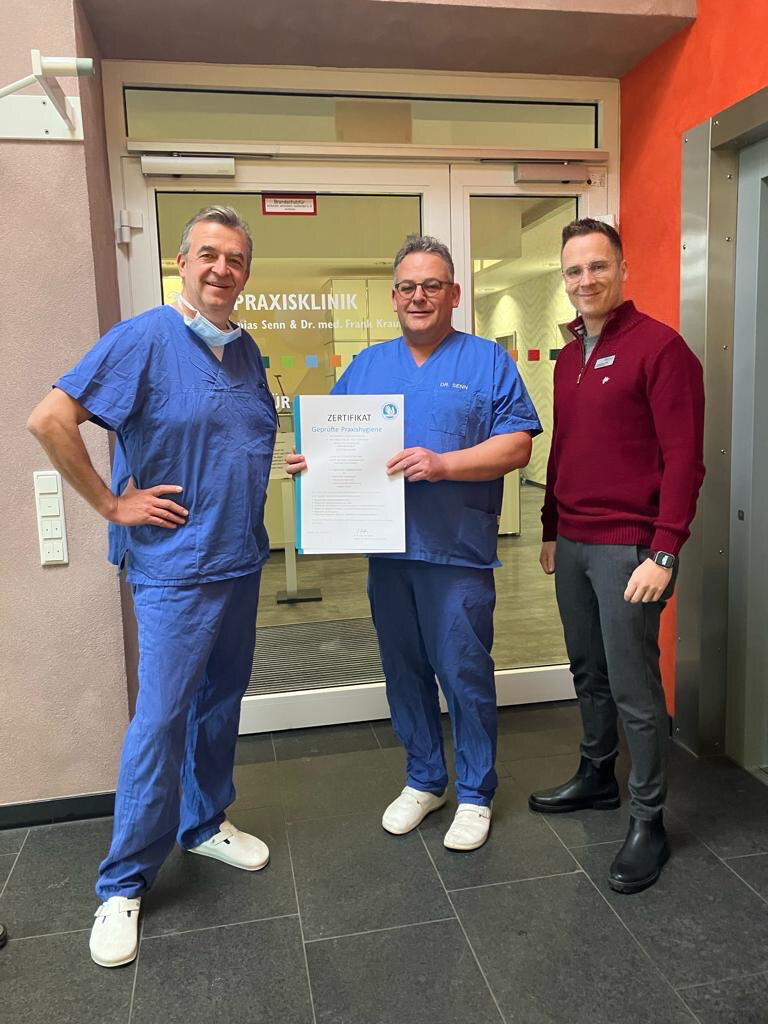 Dr. Med.tobias Senn / Dr. Med. Frank Krause Hygiene in der Praxis - Praxisklinik Dr. Tobias Senn und Dr. Frank Krause